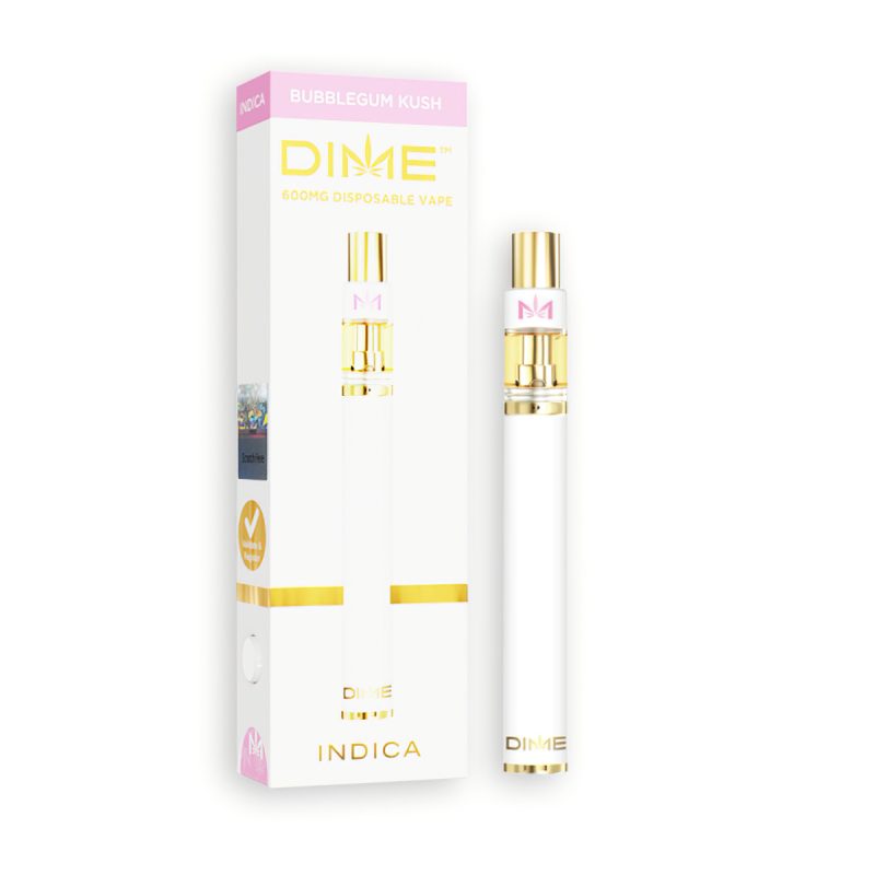 Dime Industries Bubblegum Kush 600mg Disposable